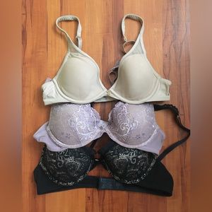 Thirdlove 24/7 Classic Uplift Plunge Bras in 32B